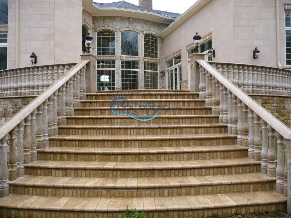 patio stairs installation in Medford NJ, pool installation new jersey