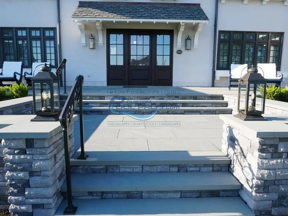 raised patio & pavers installation in New Providence NJ